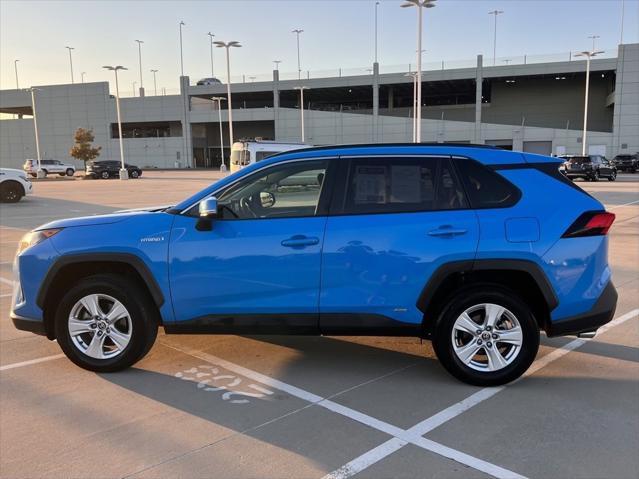 2020 toyota rav4 hybrid le