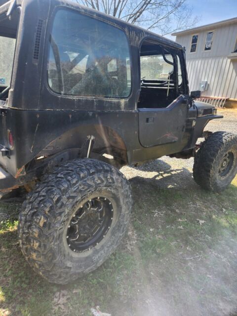 1994 jeep wrangler suv black 4wd automatic s
