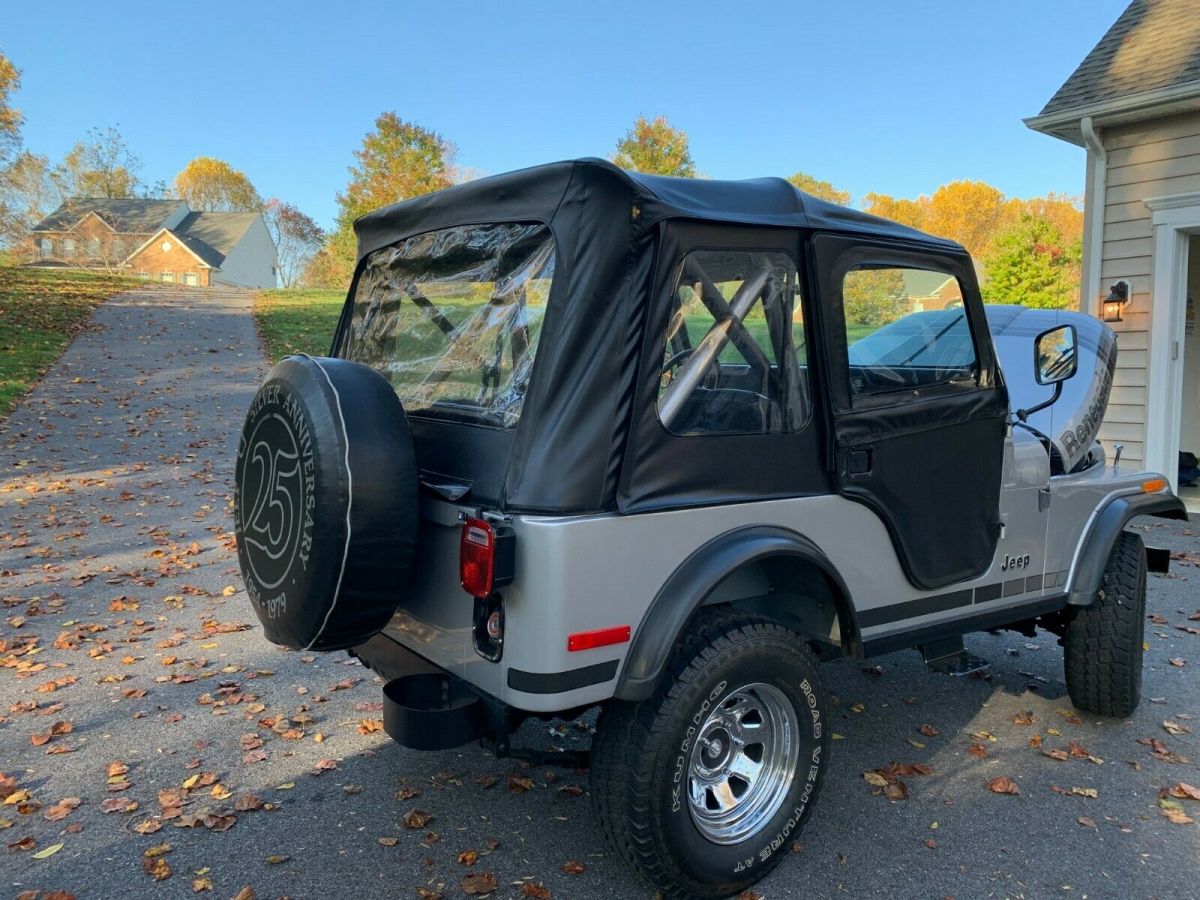 1979 jeep cj5 renegade silvery anniversary 304 v8