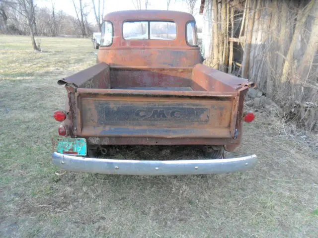 1949 gmc 100 5 window truck kansas barn find