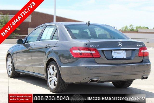 used 2011 mercedes-benz e 550 4matic sedan bethesda, md 20817 for sale in bethesda, maryland