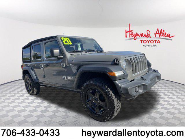2020 jeep wrangler unlimited sport