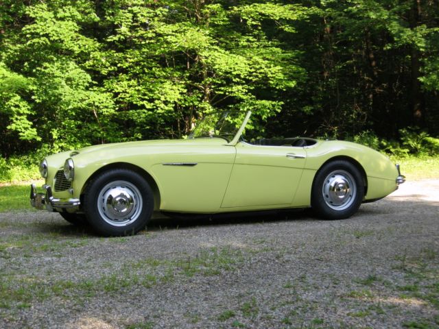 1958 austin healey 100 6 concours gold restoration
