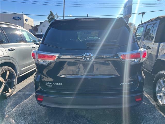 2016 toyota highlander xle