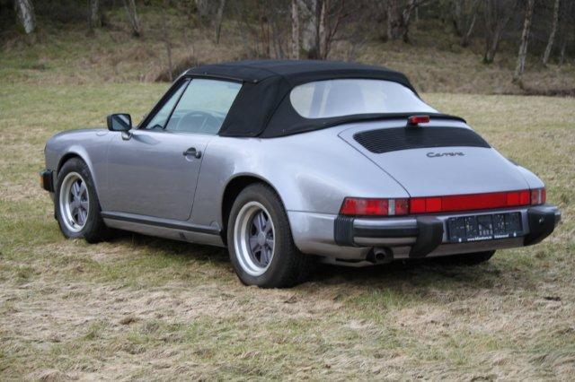 1988 porsche 911 commemorative edition carrera cabriolet g50