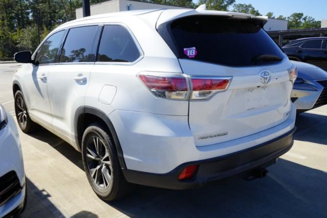 2016 toyota highlander xle