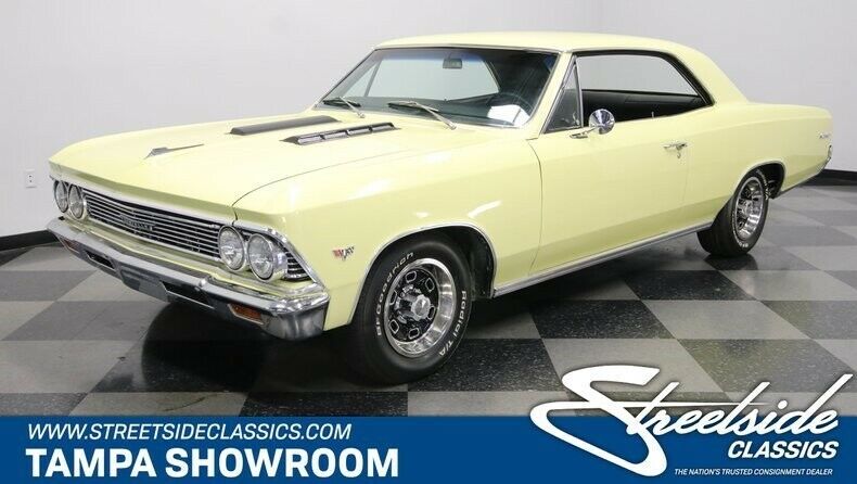 283 v8 auto power steering factory correct lemonwood yellow fresh interior