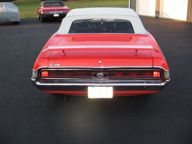 1969 mercury cougar convertible base 5.8l
