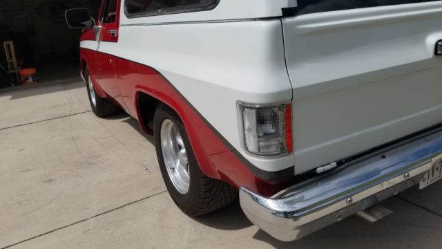 1982 chevy k5 blazer restomod c10 squarebody silverado 2wd no reserve