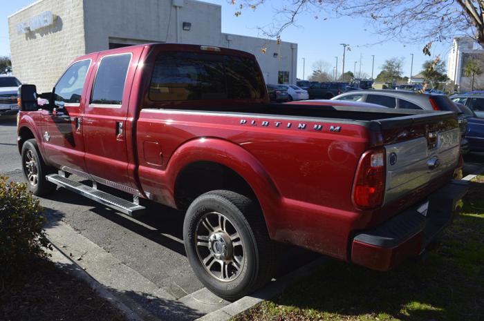 used 2014 ford f250 platinum wilmington, nc 28403 for sale in wilmington, north carolina