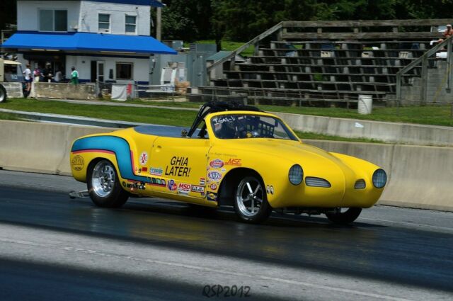 volkswagen 1970 karmann ghia drag car