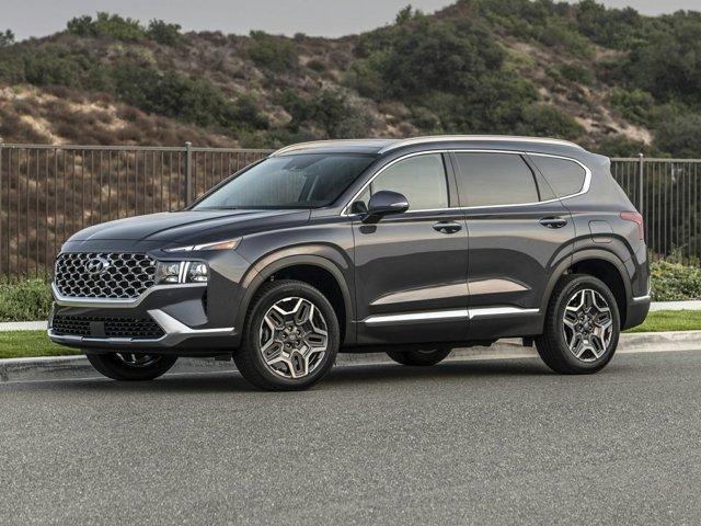 2021 hyundai santa fe hev blue