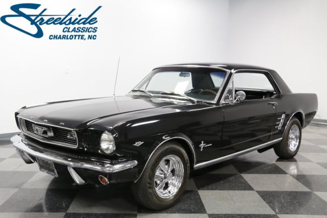 fresh, 302 v8, 3spd auto, pwr brake, double blk colr combo, run/drive gr8, nice!
