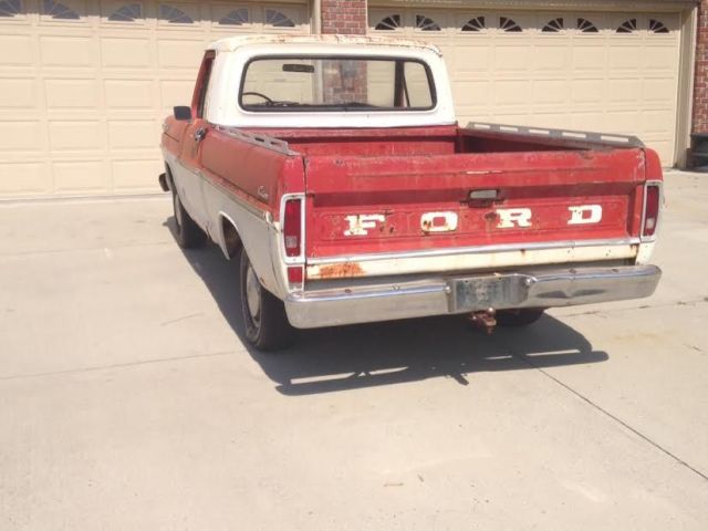 1972 ford f-100 ranger custom short bed truck great patina!!! look here!!!