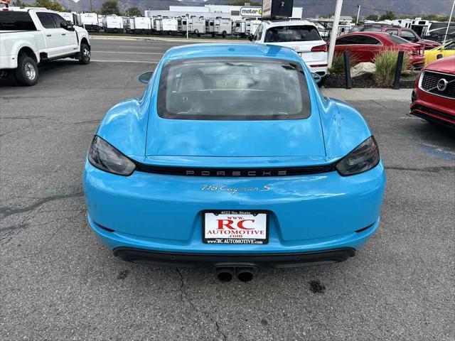 2017 porsche 718 cayman s