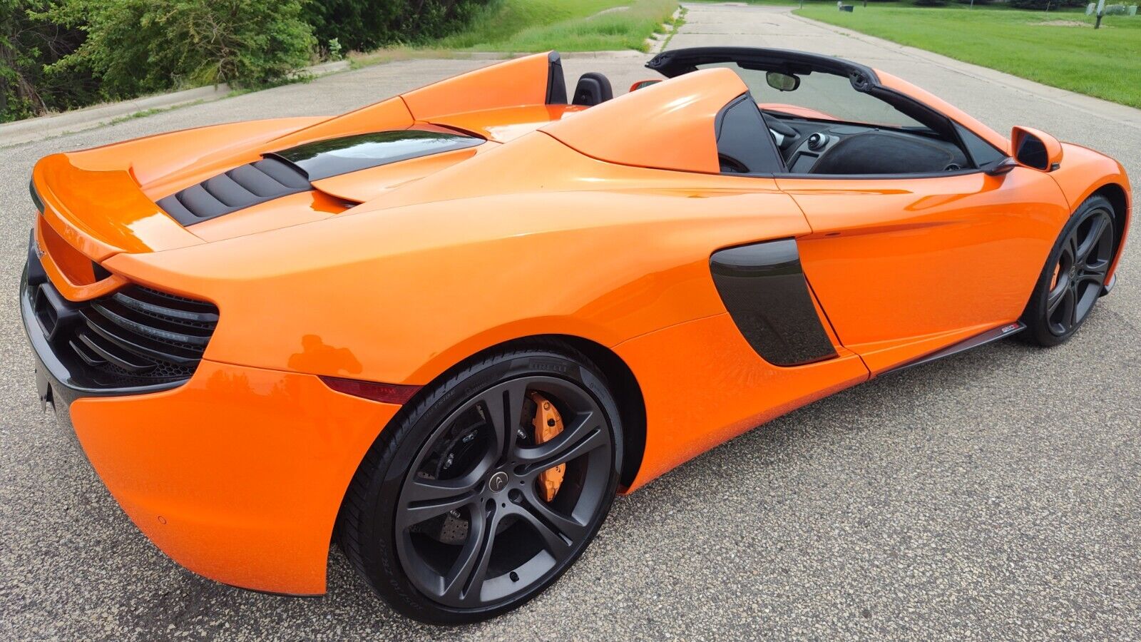 2015 mclaren 650s no reserve!!! no reserve!!! spyder carbon only 18k miles