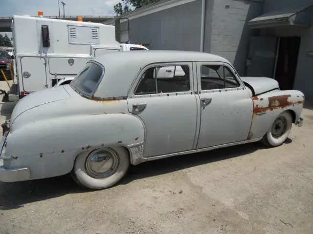 1950 dodge coronet 4 door sedan gyromatic manual trans barn find no reserve