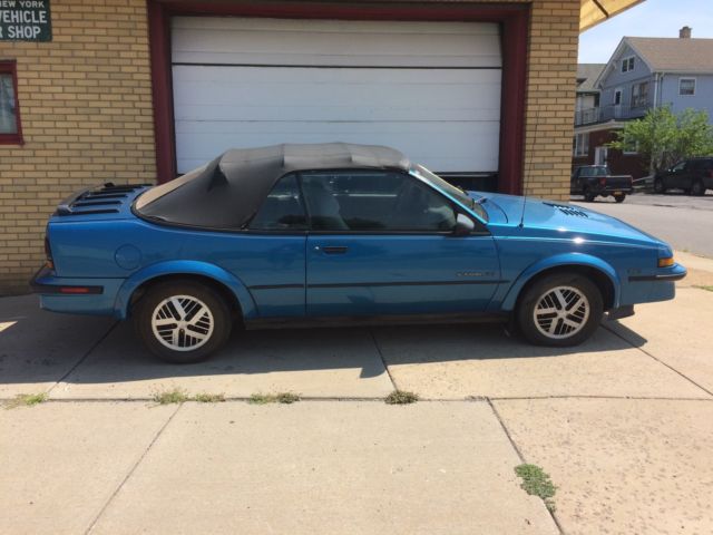 1989 pontiac gt convertible - one owner - low miles