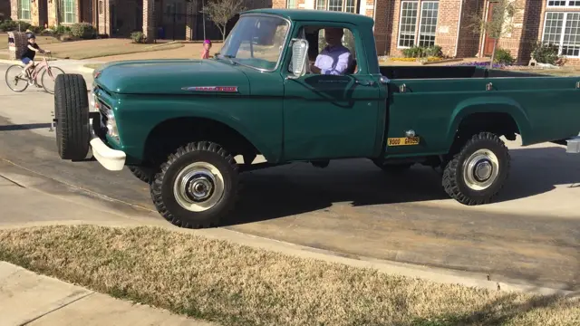 1962 ford f250 custom cab 4 wheel drive