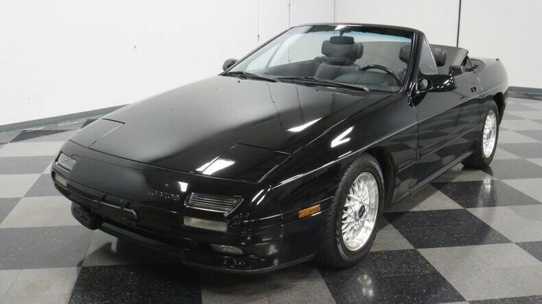 classic vintage chrome rx-7 convertible rotary motor 4-speed auto transmission b