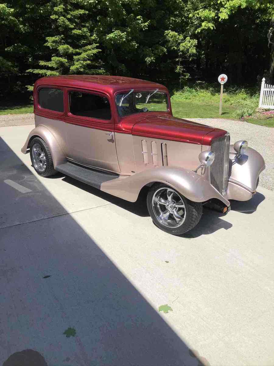 1933 chevrolet master coupe red rwd automatic