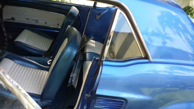 1967 ford mustang coupe straight v6 engine