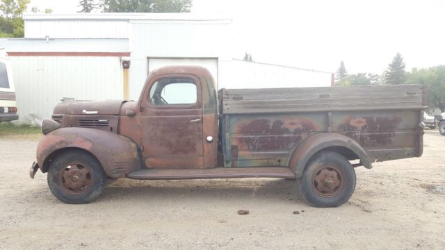 1939 dodge fargo one ton pickup truck very solid & rare barn find farm truck
