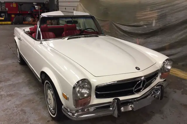1969 mercedes 280sl with automatic transmission