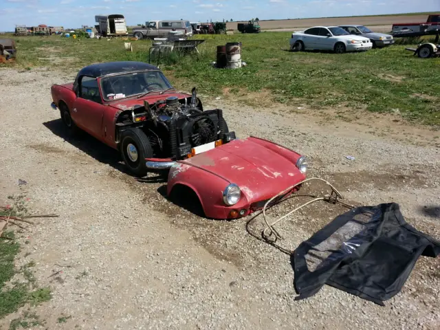 1964 triumph spider convertible hard/soft top rat rod