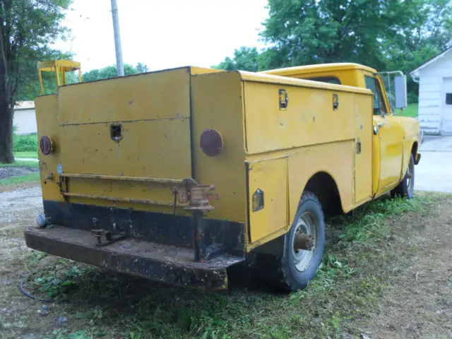 1969 international harvester 1200d light line pickup project runs and drives