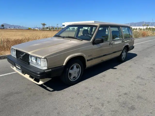 1989 volvo 740 turbo wagon clean california car nice!