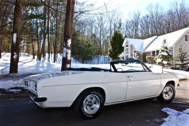 1965 chevrolet corvair moza convertible. nice older restoration. very fun