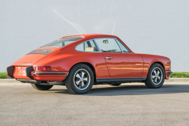 1973 porsche 911 e sunroof rare options