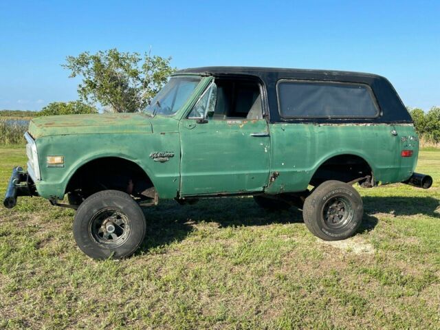 1970 chevrolet blazer k5 suv green 4wd automatic cst k5 4wd