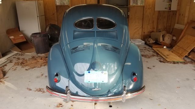 1953 volkswagen beetle zwitter split window restored to original condition