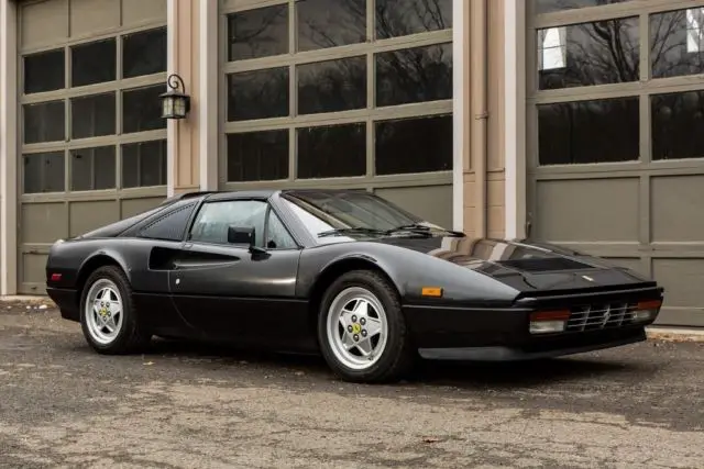 1989 ferrari 328gts 24k miles, excellent quality nero metallic