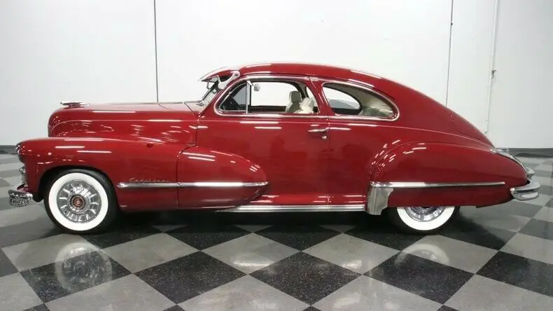 classic vintage chrome caddy series 61 472 v8 3-speed auto transmission maroon