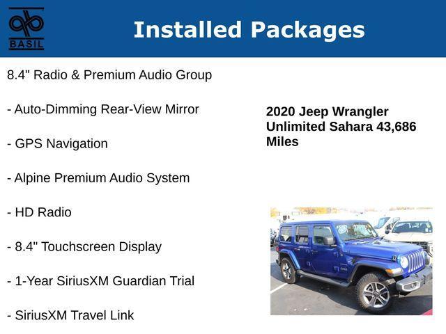 2020 jeep wrangler unlimited sahara