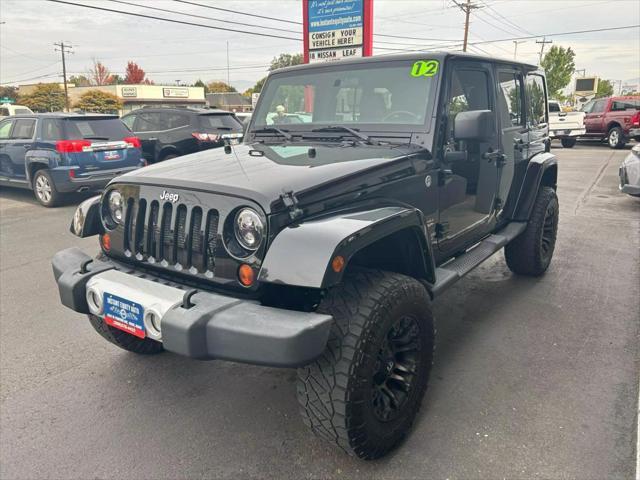 2012 jeep wrangler unlimited sahara