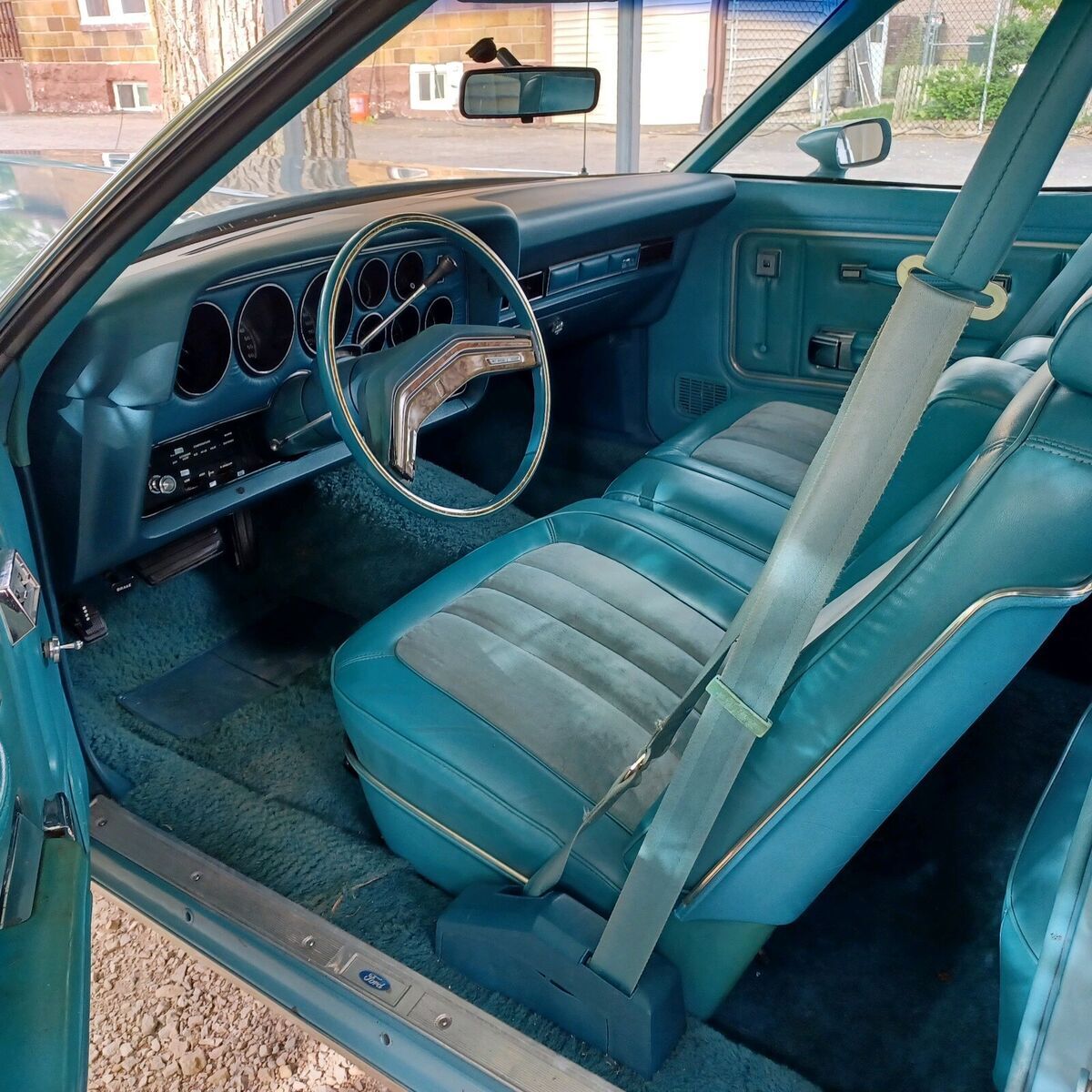 1976 mercury cougar xr7 coupe blue rwd automatic