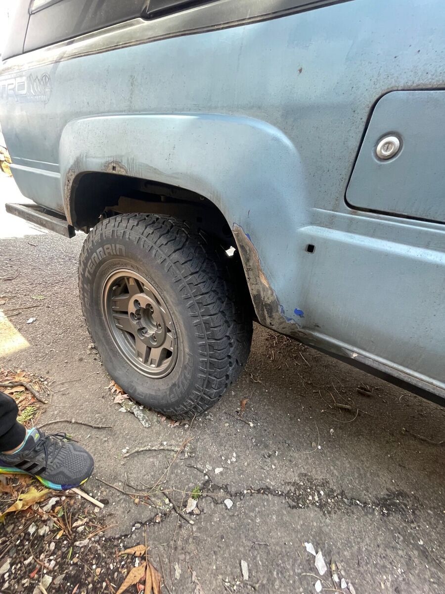 1987 toyota 4runner suv blue 4wd manual rn60