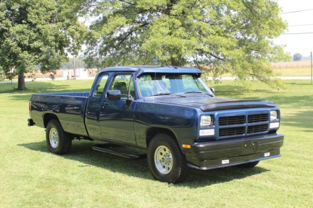 1993 dodge pickup truck ram 2500 inline 6 cummins 5.9 inner cooled turbo diesel