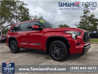2023 Toyota Sequoia platinum