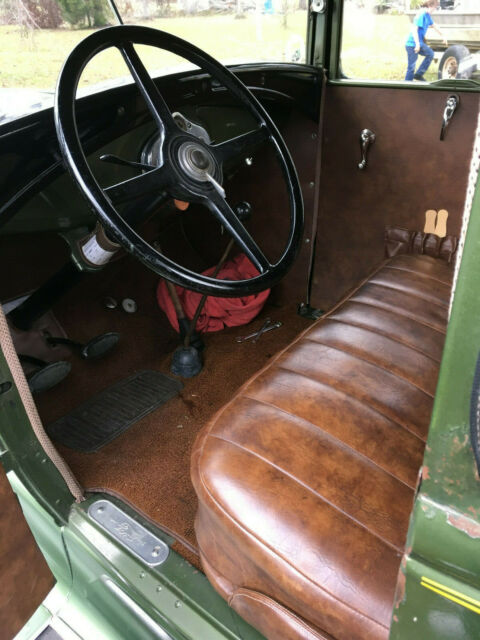 1930 model a deluxe coupe with rumble seat