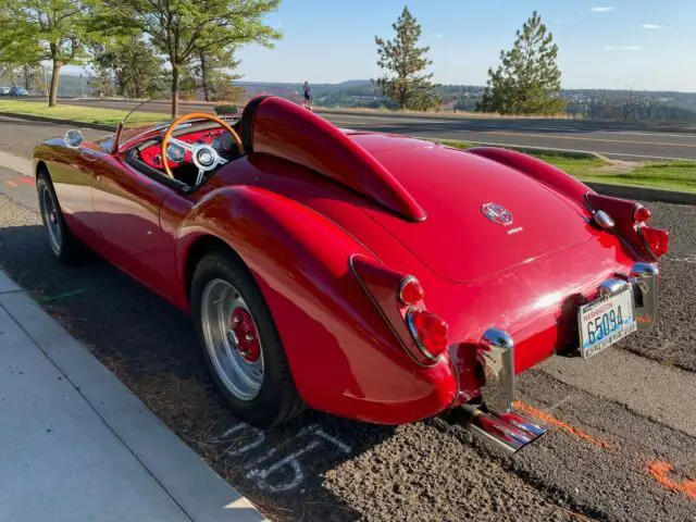 1960 mga special 14 custom mods: headrest fairing/metal tonneau/wider track