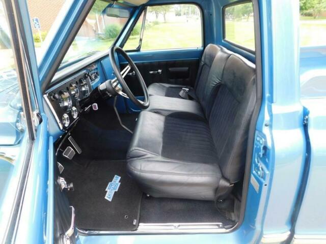 1967 chevrolet c10 76 miles blue ls2 6.0 six speed rotisserie restoration w@w!