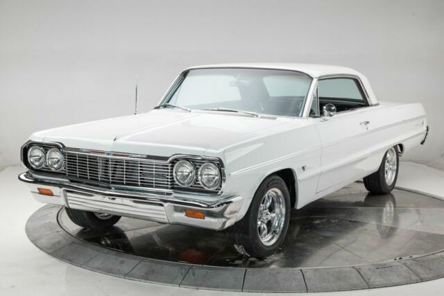 1964 chevrolet impala 283 v8 3 speed automatic hardtop ermine white