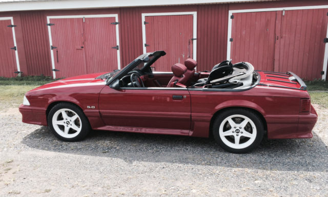 1987 mustang gt convertable supercharged