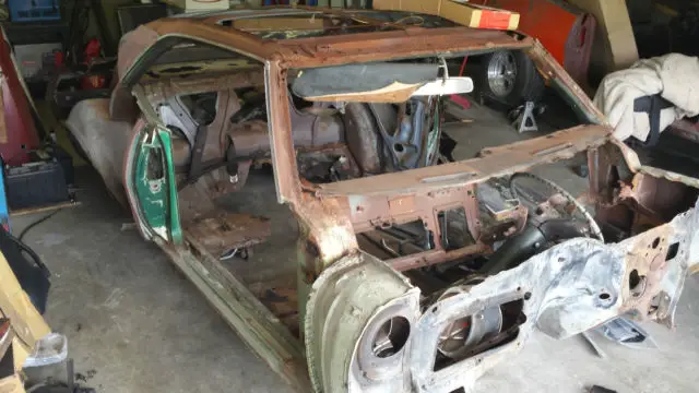1969 chevrolet camaro non x-code project new parts garage find not barn 327