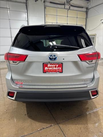2019 toyota highlander hybrid limited